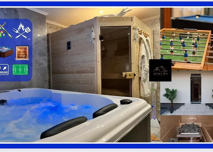 Maison Privative Jacuzzi Sauna Salle De Jeux Dom wakacyjny *